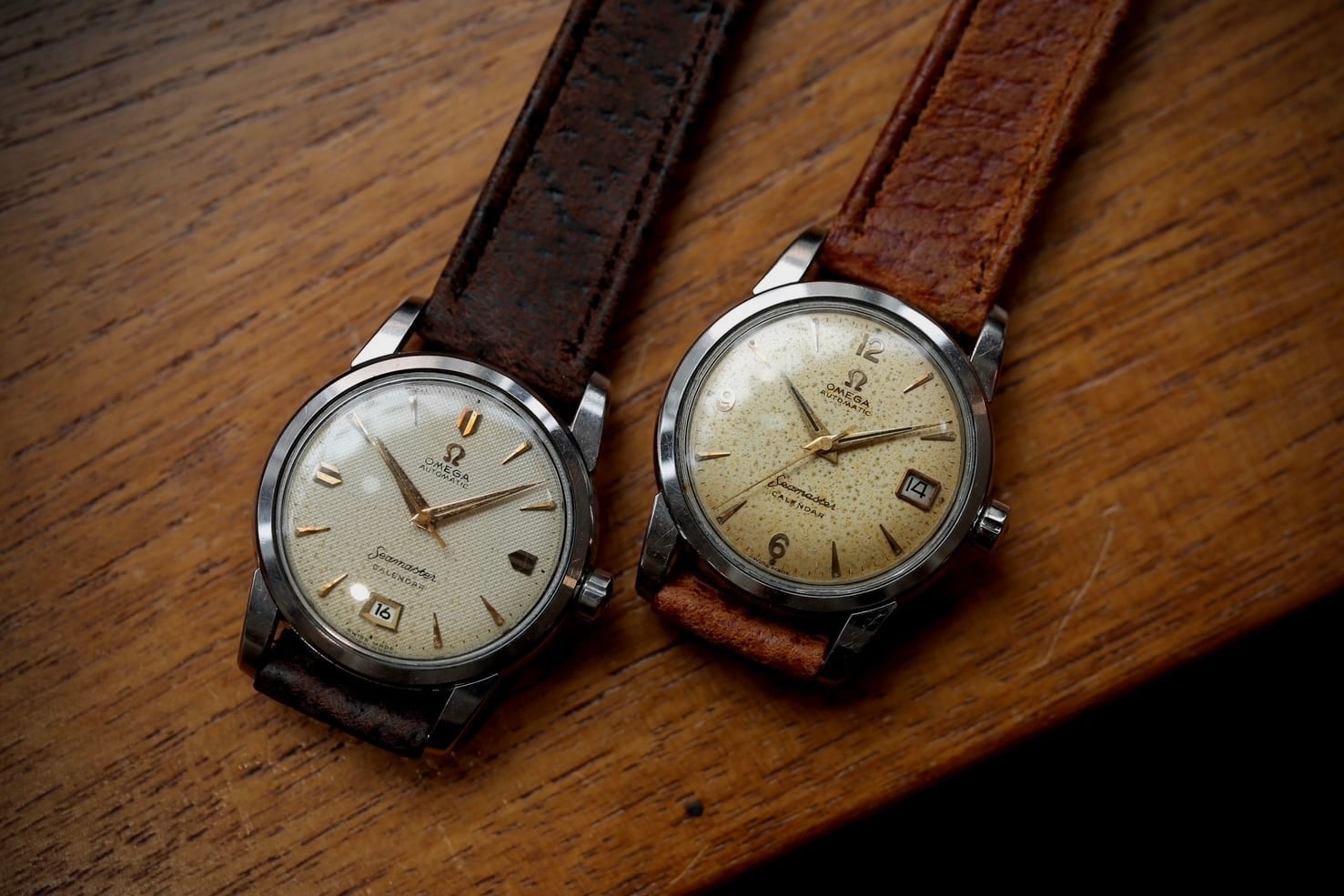 OMEGA】 1955年製 オメガ 『シーマスターカレンダー 1st』 後期型