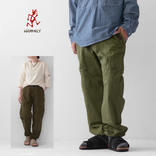 GRAMICCI [グラミチ] CARGO PANT [G2FM-P001] カーゴパンツ・コットンパンツ・綿パンツ・カジュアル・アウトドア・キャンプ・MEN'S [2023AW]