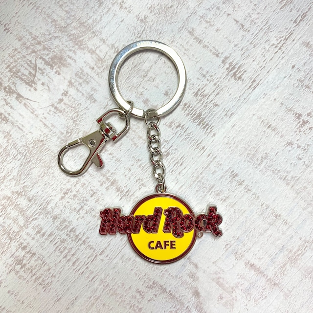 Rhinestone Logo Keychain