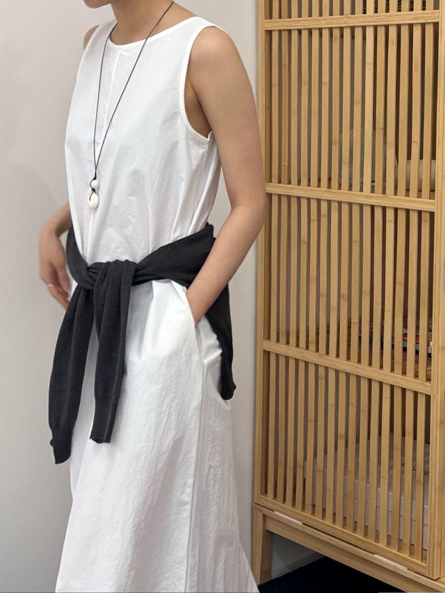 Sleeveless Relaxed Long Dress