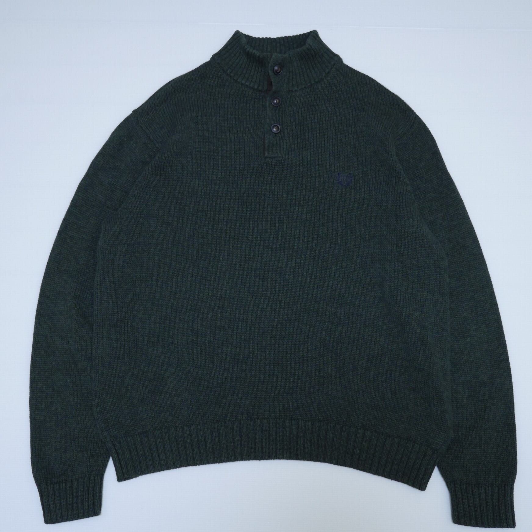 CHAPS cotton knit チャップス ヘンリーネック コットンニット CHAPS 