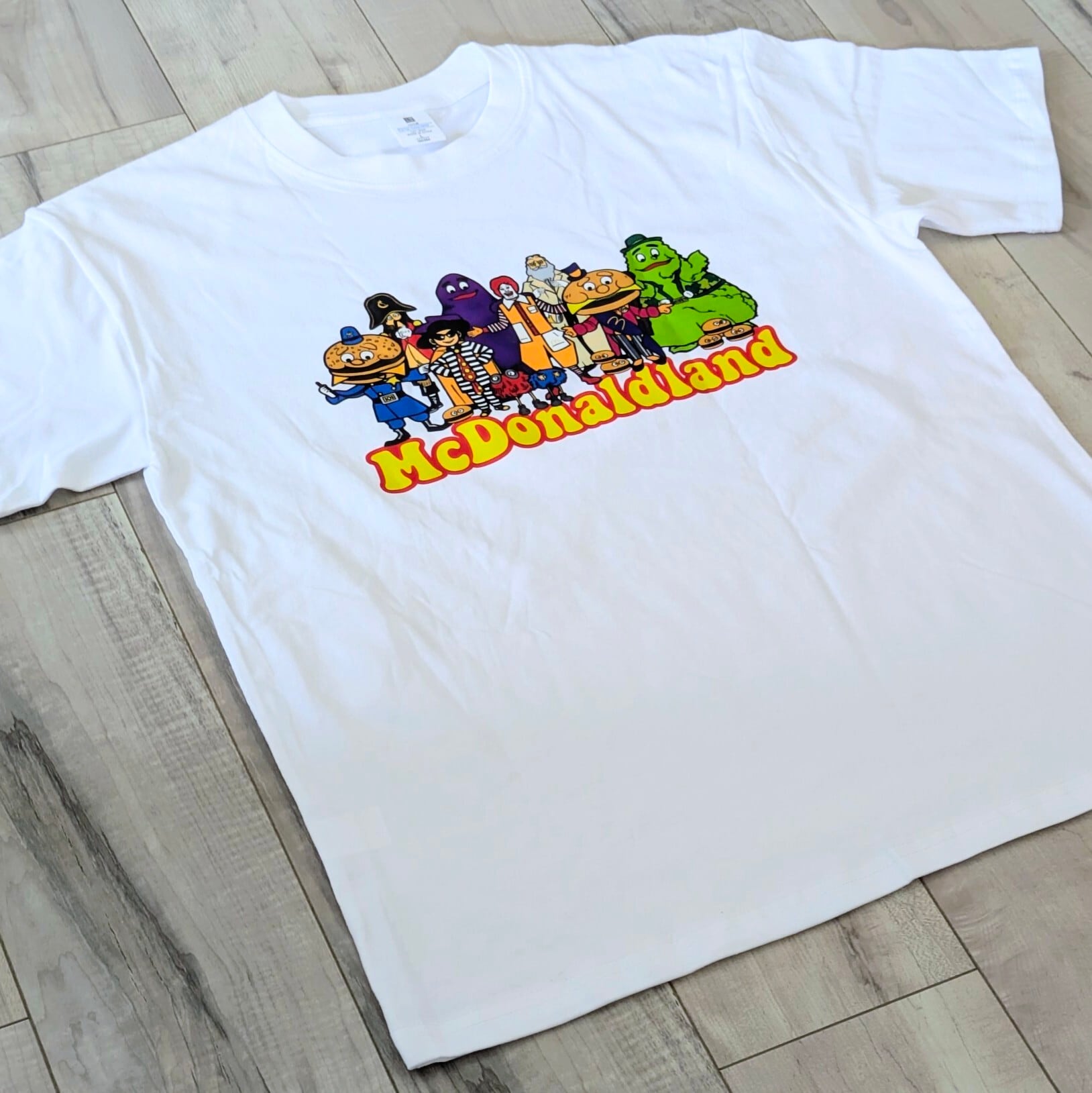 【 McDonald's ( マクドナルド )】Tシャツ / ロナルド・マクドナルド / ハンバーグラー / グリマス / フライキッズ 〚アメリカン雑貨 アメトイ〛