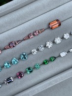 グリーンガーネット ペアシェイプ 5.9x3.9mm, 0.82ct, ケニア産