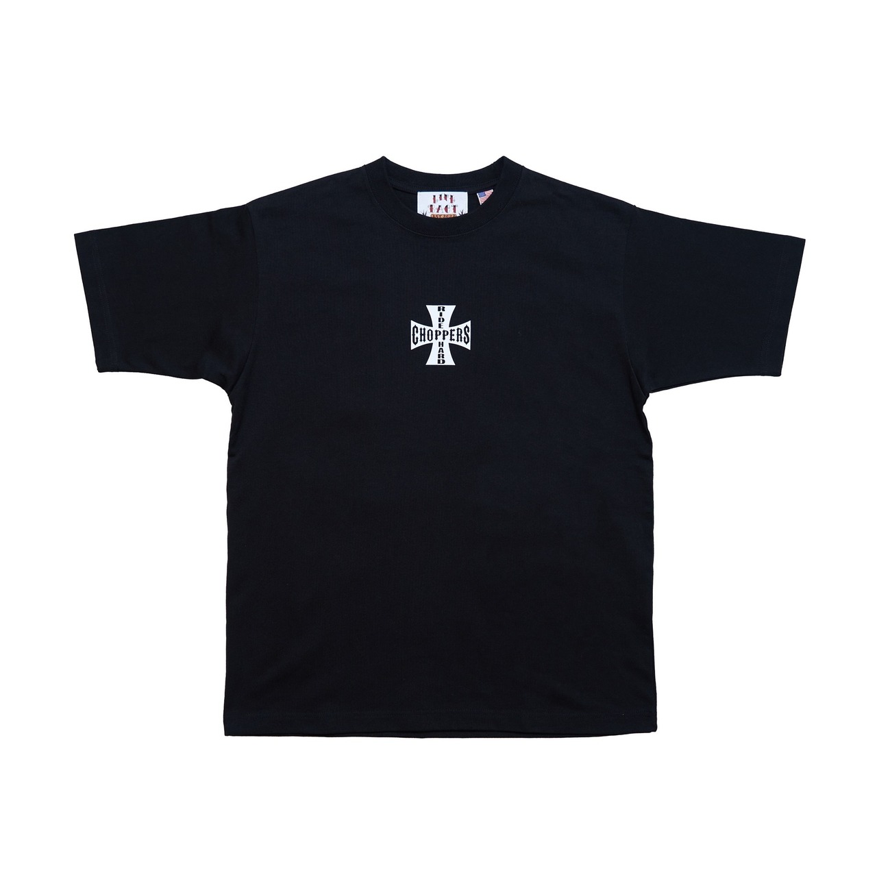 iron cross T shirt 【BLACK&WHITE】 | lifebact