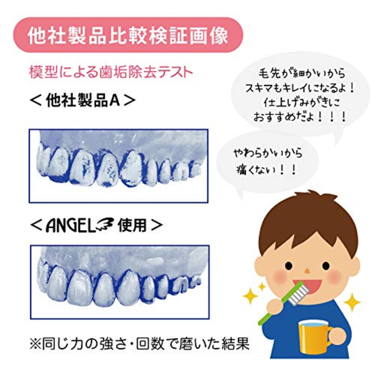 エンジェルマイクロブラシ コンパクトヘッド イエロー