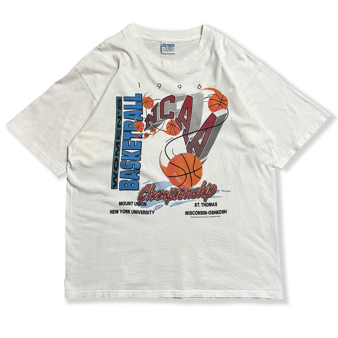 1996 Women's Basketball NCAA Division III Championship Printed T-Shirt. GILDAN