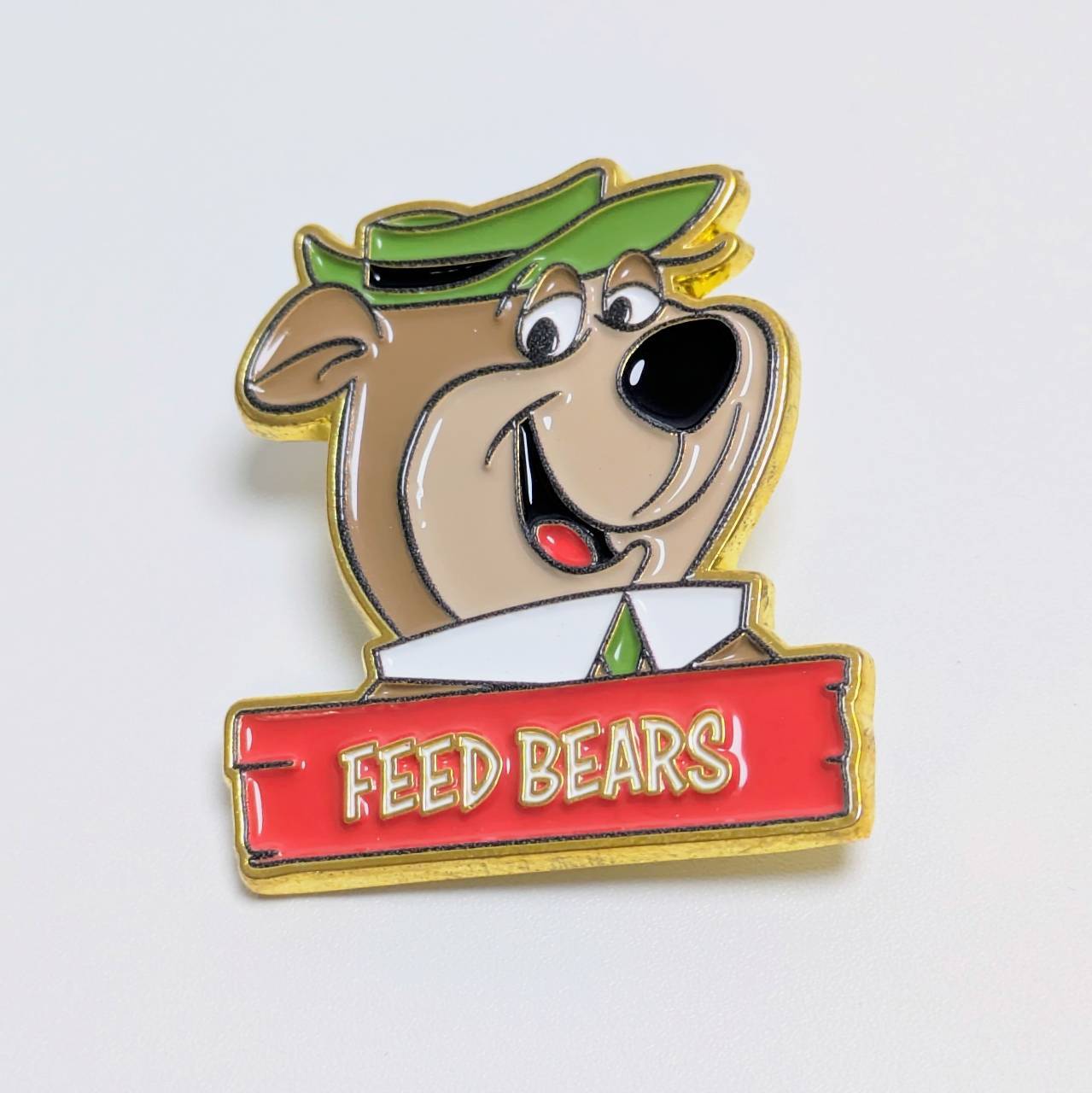 ★ピンズ PINS★ピンバッジ 【 Yogi Bear ( ヨギ・ベア )  】 〚アメリカン雑貨 アメトイ〛