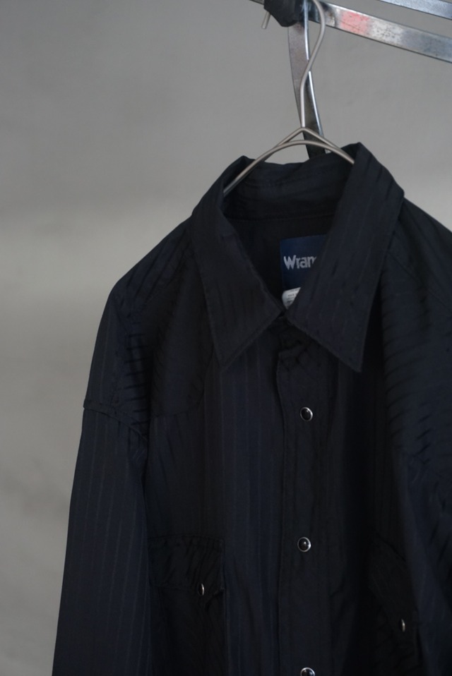 Wrangler shadow stripe western shirt