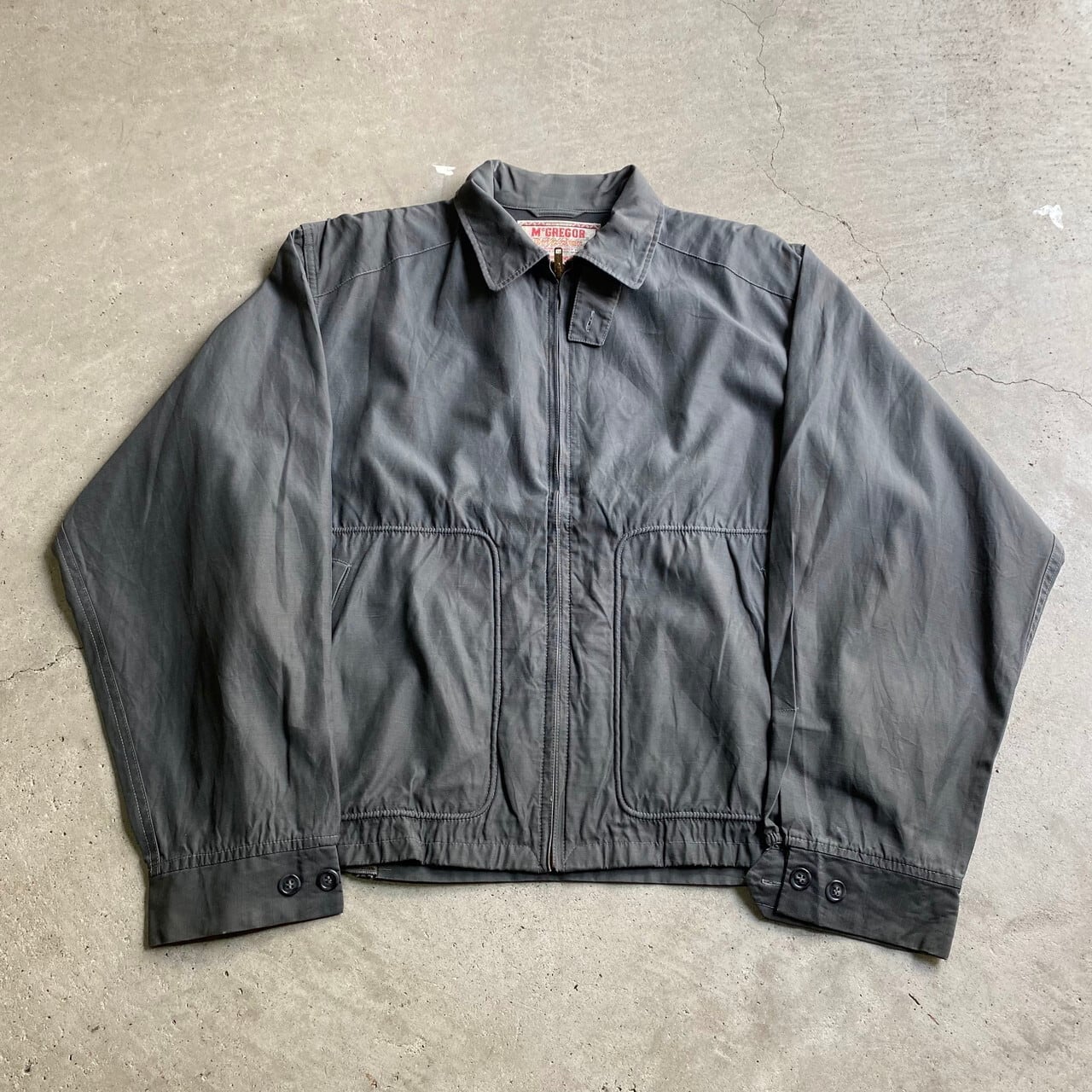 新品タグ付 McGREGOR SCOTTISH DRIZZLER L ネイビー