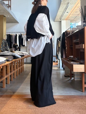 【26AW | WOMEN】ENFOLD エンフォルド / ワイドパンツ / ORB BALLOON TROUSERS 300JA431-1151