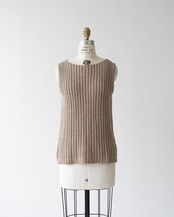 〈Hermès by martin margiela〉Sleeveless Knit