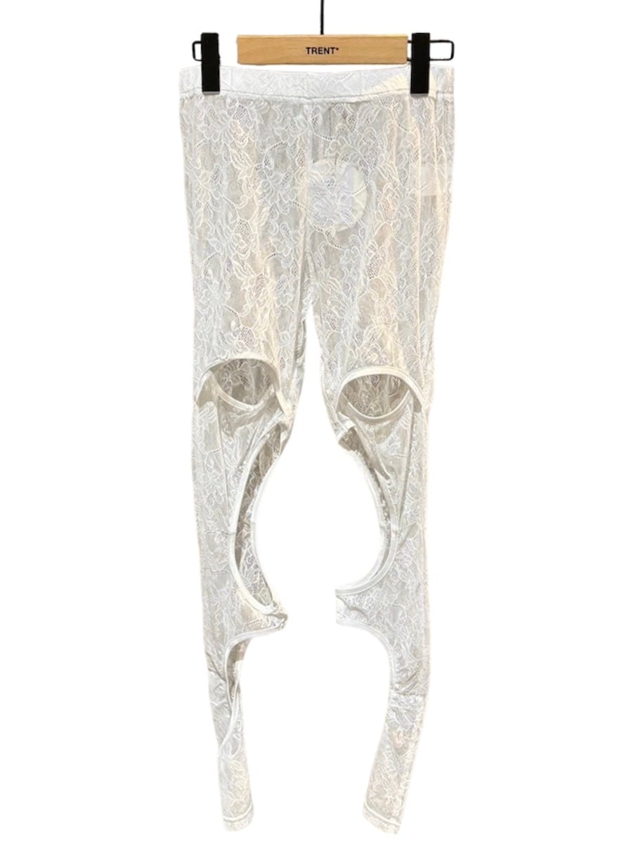 24AW】AKIKOAOKI アキコアオキ / cyber lace leggings 24AW】AKIKOAOKI アキコアオキ / cyber lace leggings