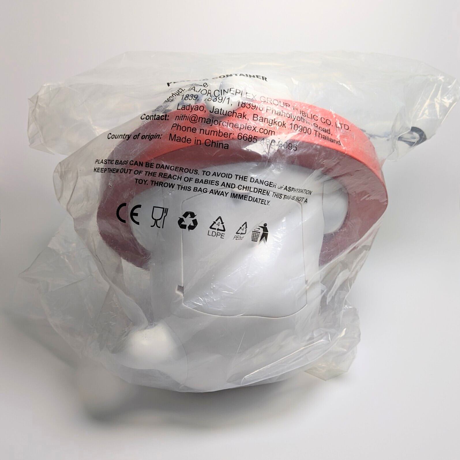 ☆DEADSTOCK☆【 Ghostbusters ( ゴーストバスターズ ) 】 ムーグリー(Mooglie) / Ghostbuster Afterlife Bucket Popcorn Movie 2021 Cinemas Theatres〚アメリカン雑貨 アメトイ〛