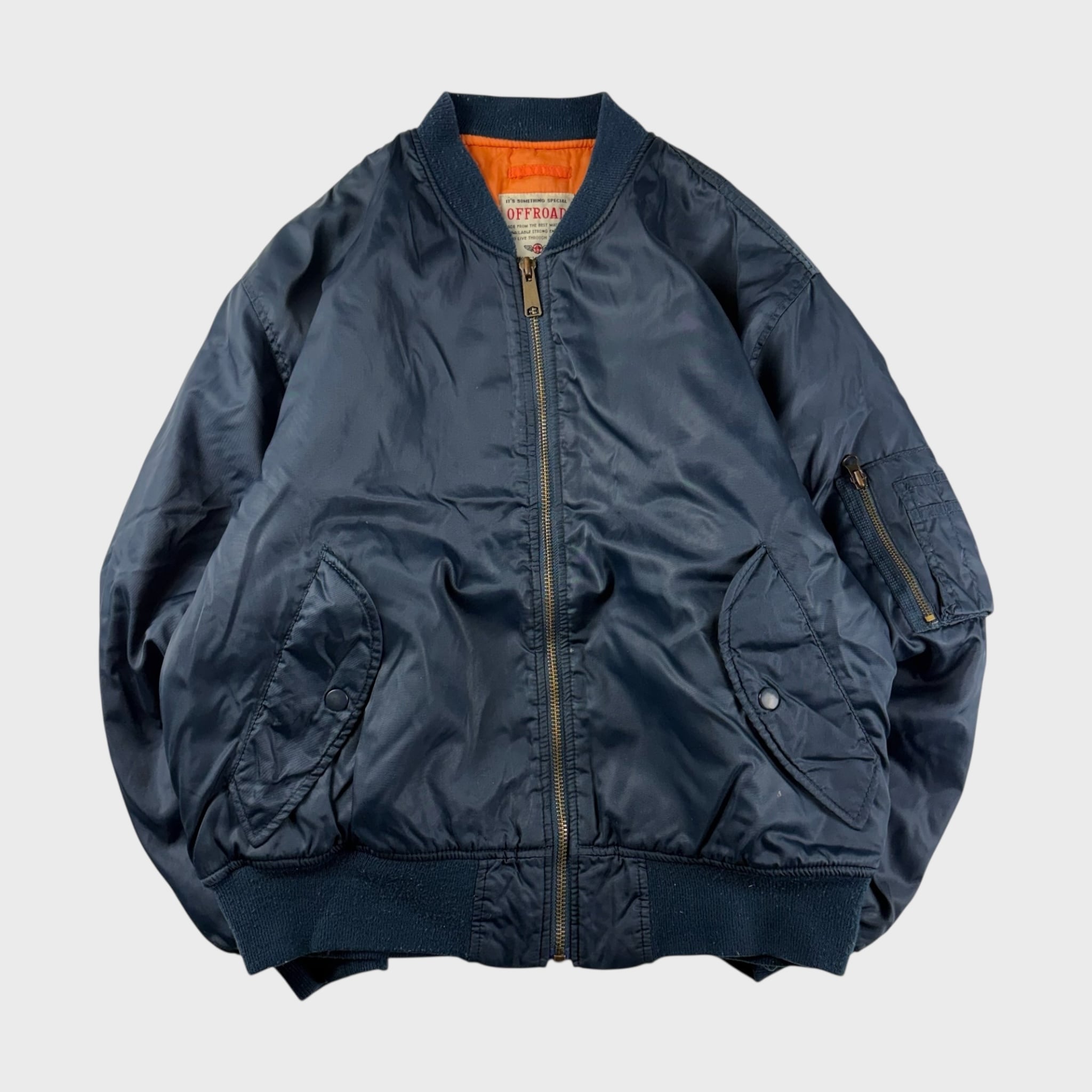 オフロード MA-1 L フライトジャケット 短丈 dp6493k | 古着屋dp