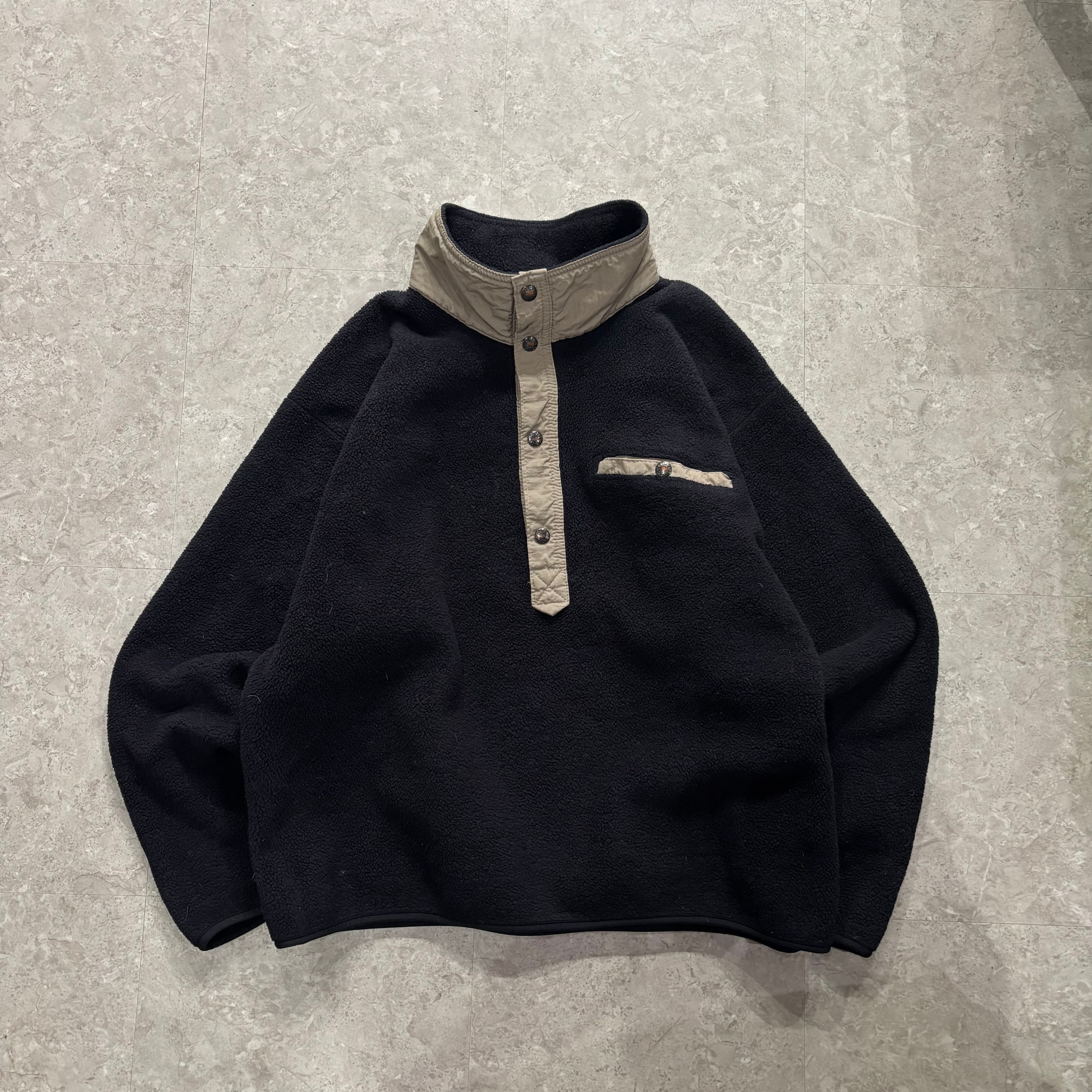 90s THE NORTH FACE half snap fleece pullover【仙台店】