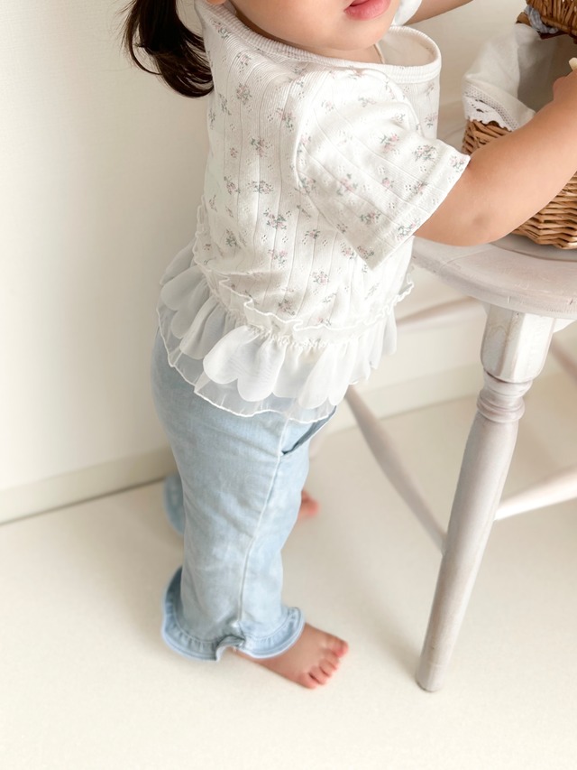 ꒰ 即納 ꒱ Emily lace T / bonaloi