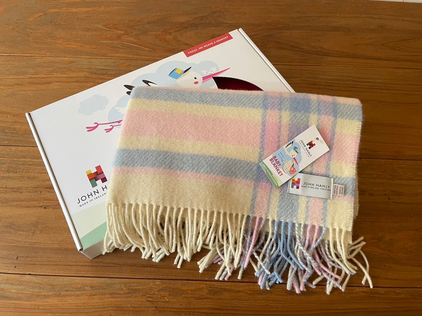 JOHN HANLY BABY BLANKET | PADDY'S JOHN HANLY BABY BLANKET | PADDY'S
