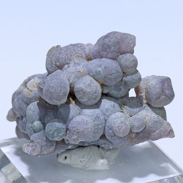 〔D364-66〕インドネシア産 グレープアゲート 標本 鉱物 原石 Grape agate 【メール便不可】