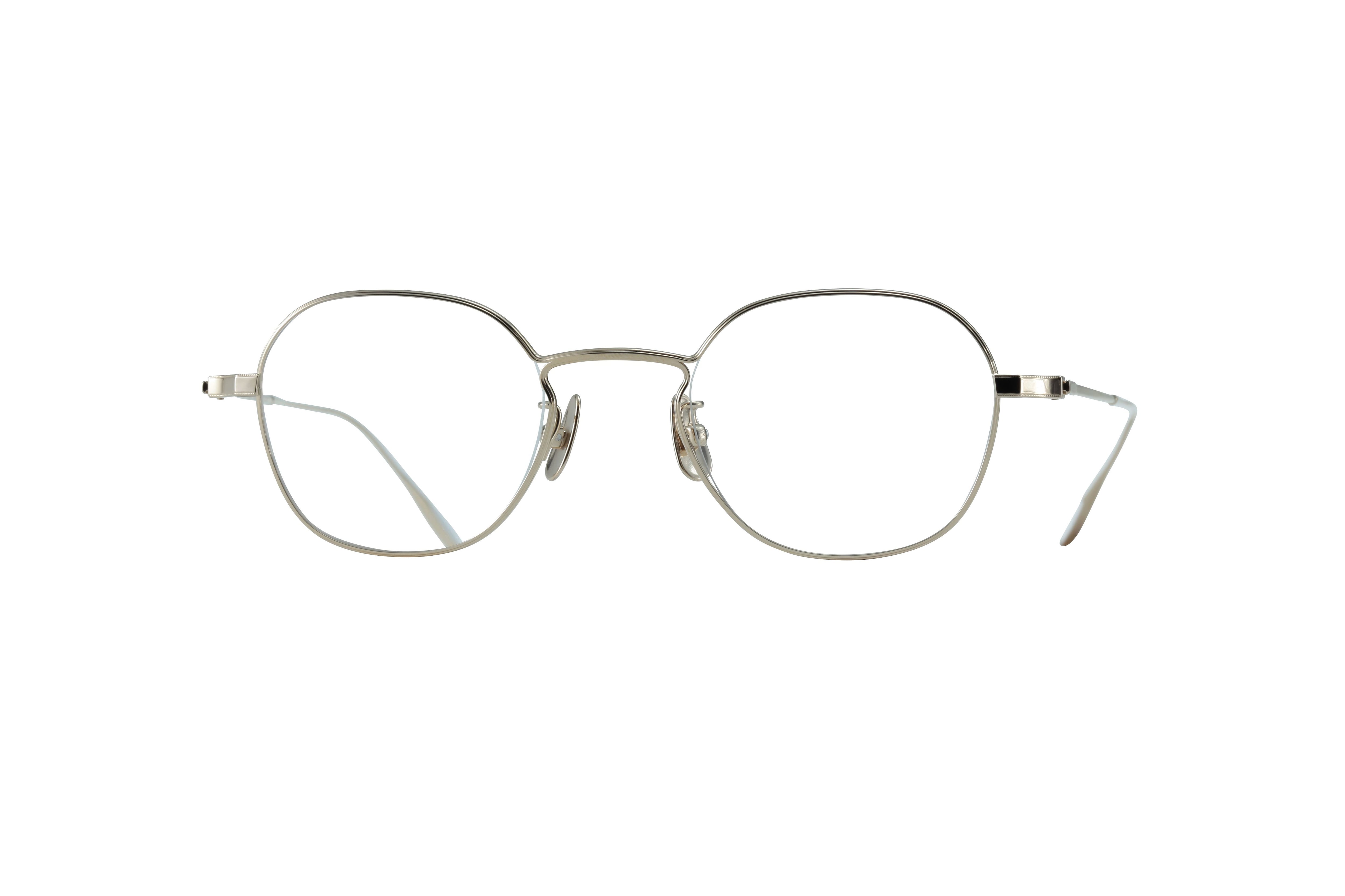 YUICHI TOYAMA.(ユウイチ トヤマ) U-090 Marianne Col:02 WhiteGold | opticien SansTitre powered by BASE YUICHI TOYAMA.(ユウイチ トヤマ) U-090 Marianne Col:02 WhiteGold | opticien SansTitre powered by BASE
