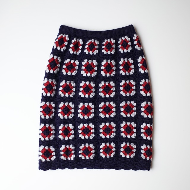 Hand crochet skirt
