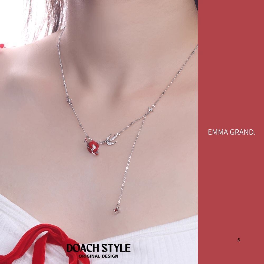 星とツバメのアップルロマンス ネックレス E00581 | EMMA GRAND