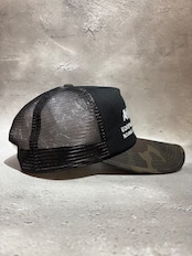 AVIREX / アヴィレックス NUMBERING MESH CAP メッシュキャップ ブラック×カモ ビックサイズ