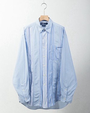 "Polo by Ralph Lauren" crazy striped shirt / MODEL : BALDWIN
