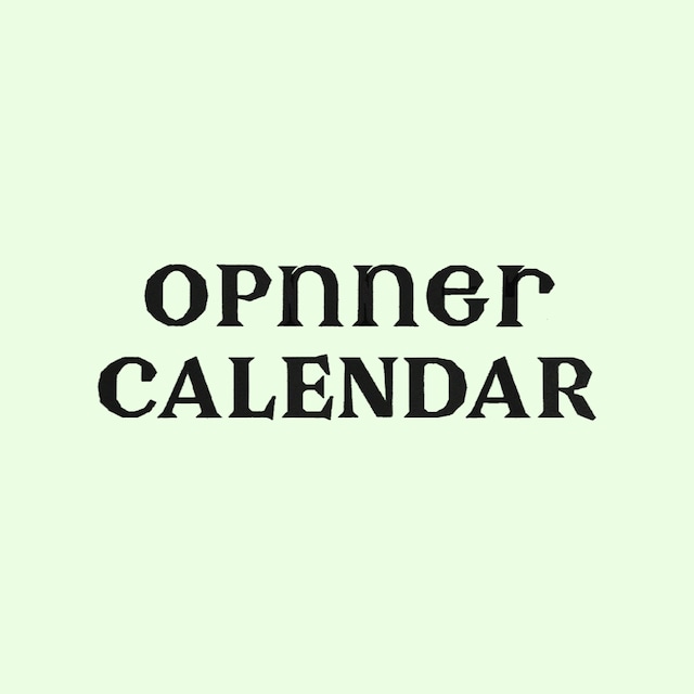 2023 opnner calendar