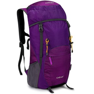 【特価処分】[G4Free] 超軽量 折畳みバッグ 登山リュック 40l 大容量 防水 ハイキング バックパック 旅行バッグ 軽量 通気 便利グッズ 多機能 男女兼用 アウトドア