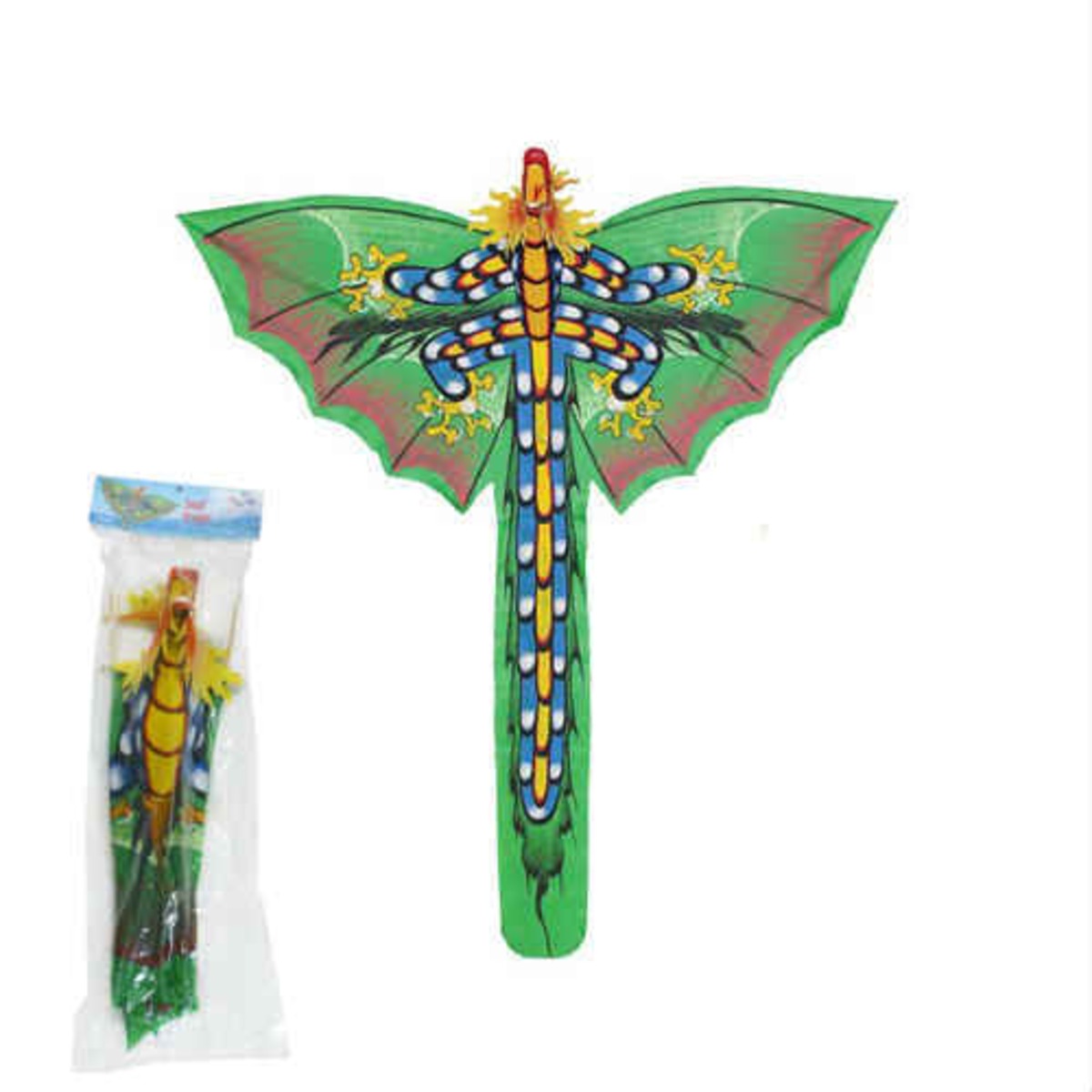 137cm Small Green Dragon Bali Kite スモール グリーン ドラゴン バリ カイト 凧 タコ たこ アメリカ
