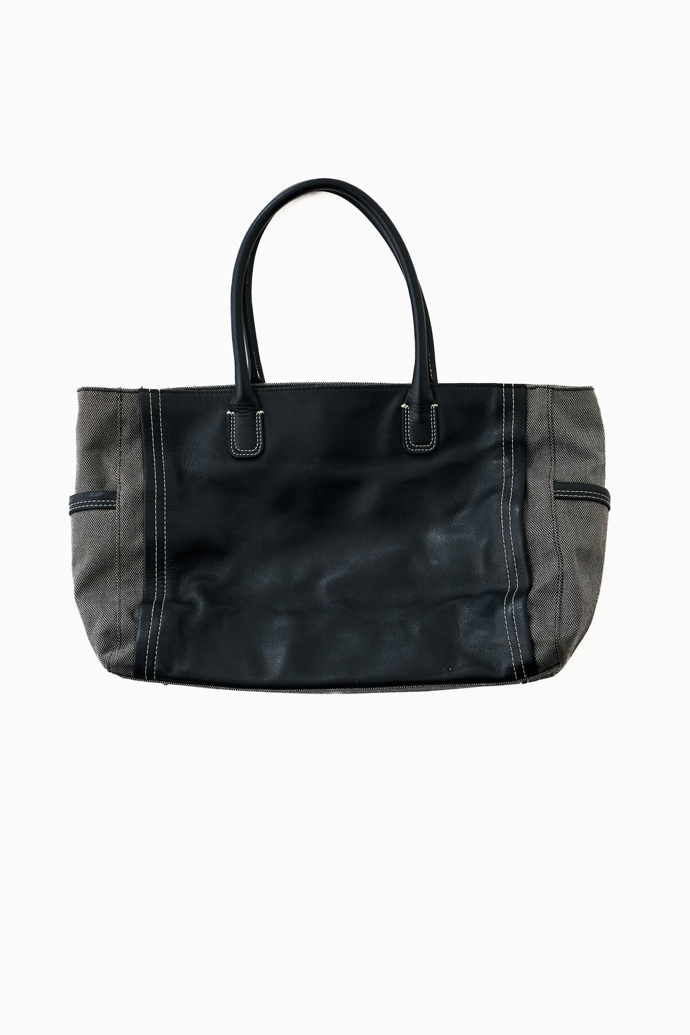 agnes b.VOYAGE レザートートバッグ 90s サザビー期 】日本製 agnès b. VOYAGE LEATHER TOTE BAG | Reben