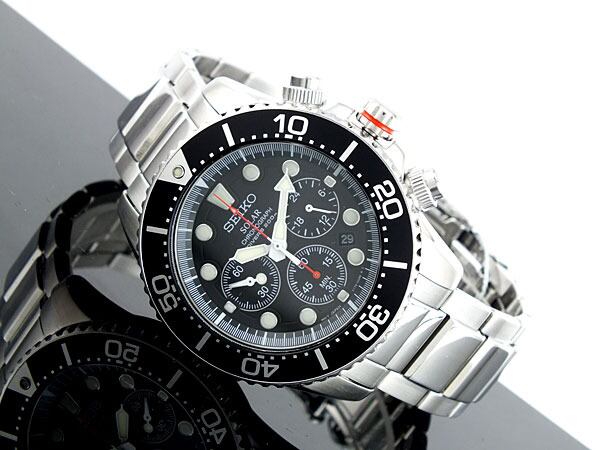 SEIKO 腕時計 ダイバーズクロノ SSC015PC SEIKO（セイコー） ダイバーズ ウォッチ ダイバーズウォッチ 逆輸入