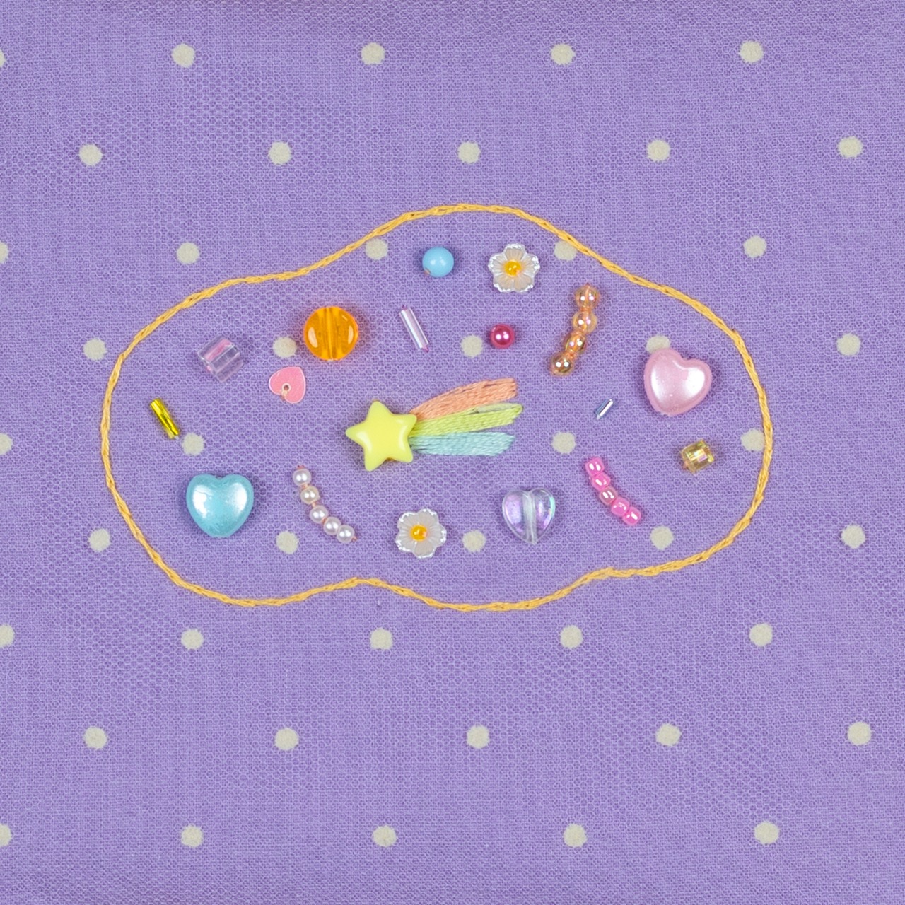 < moë > 魔法をかけるようせいちゃん pouch - purple