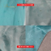フラメンコ 衣装 トップス ブラウス ブルー系 グリーン系 水色 緑 長袖 フリル ダンス パーティ 発表会 レディース 踊り 舞台 柄 舞台衣装