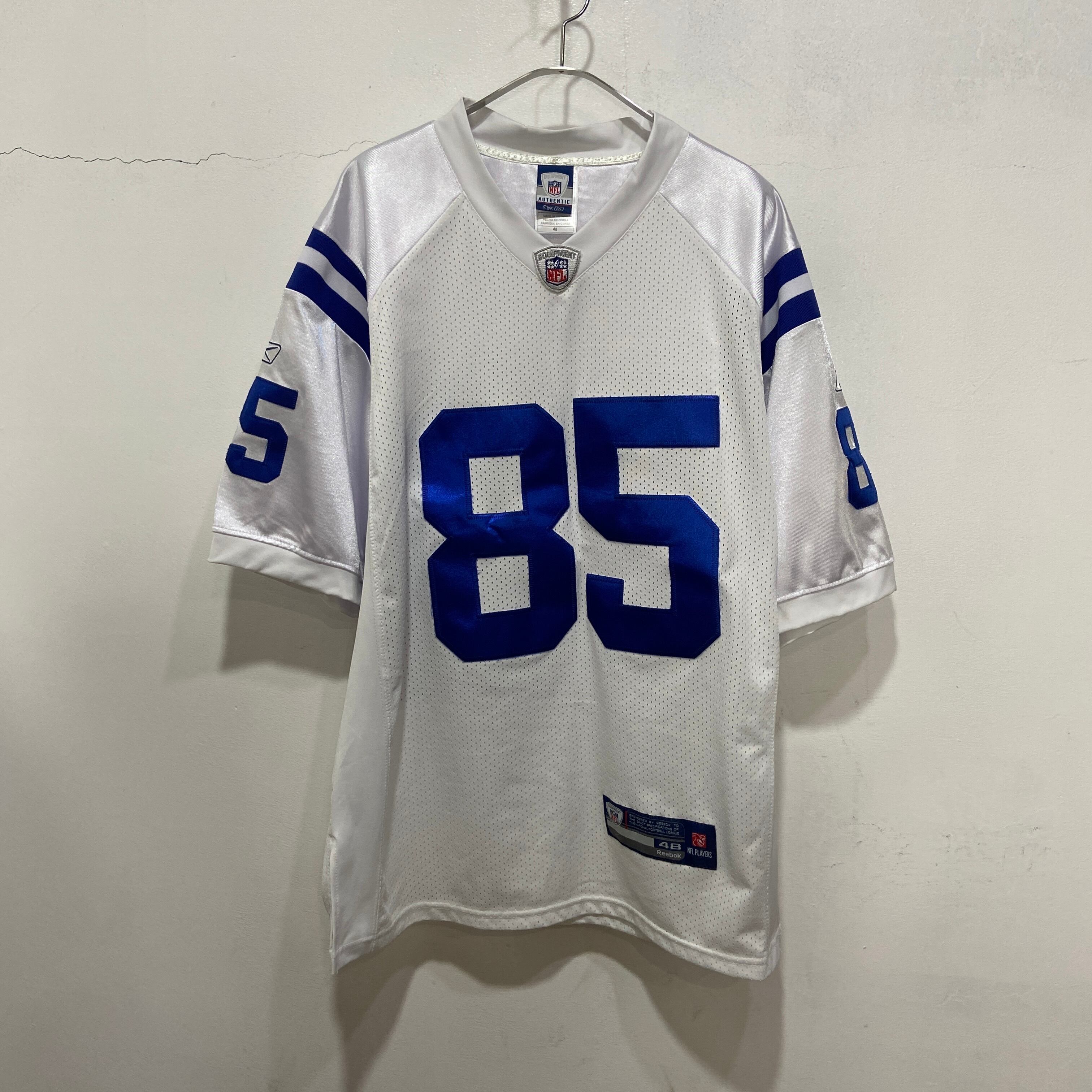 新品未使用　NFL インディアナポリスコルツ XLリーボック Reebok NFL フットボールシャツ インディアナポリスコルツ 白 48