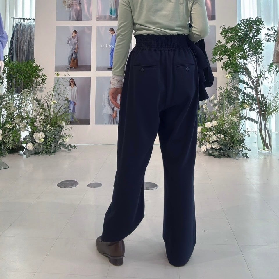 Dignite Collier 80267045 ウエストシャーリングパンツ