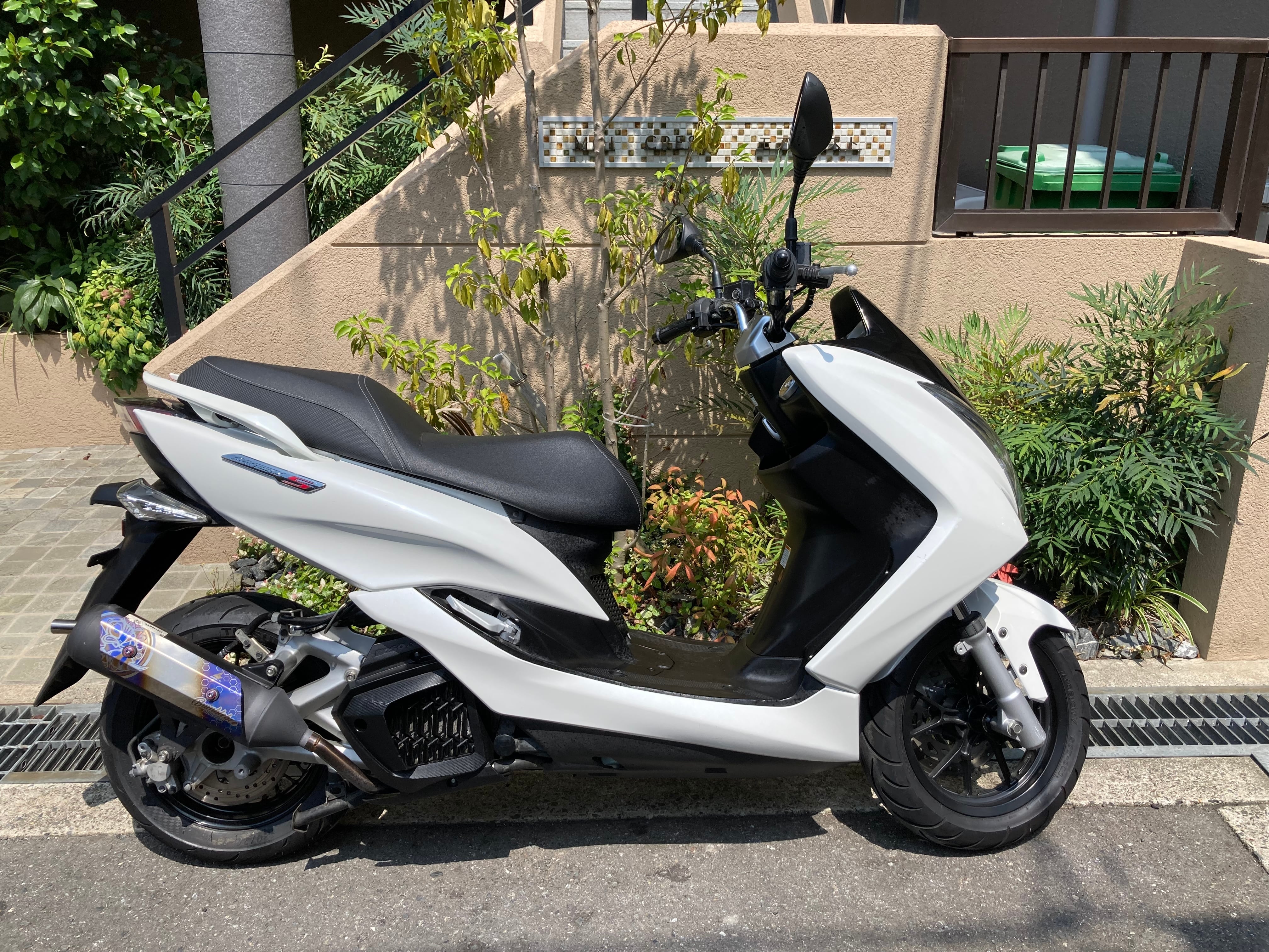 中古車 マジェスティS カスタム NOS搭載 前後アルミホイール フルコン ダウンドラフト ボアアップ - 画像1
