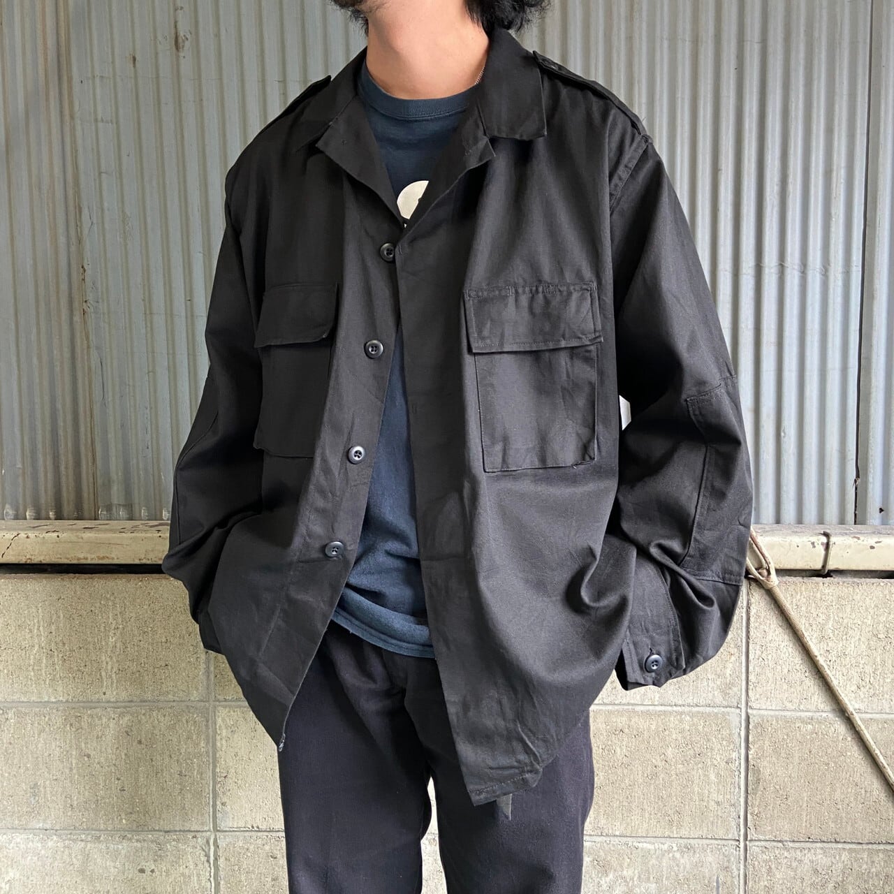 購入可能 TRU-SPEC BDU トゥルースペック BDU ジャケット ブラック【XL 