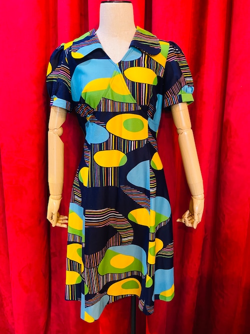 英国70’ｓ Vintage ワンピース
