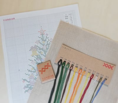 クリスマス tiko YT-X100【キット】星型のクリスマスツリー：おもちゃ：百町森