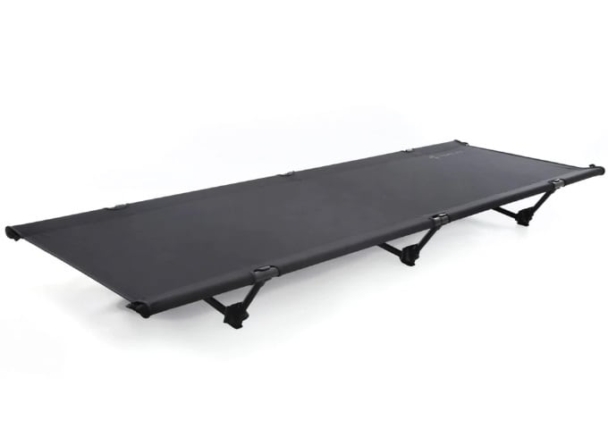 2WAY ADJUSTABLE COT (BLACK) | Abenteuer