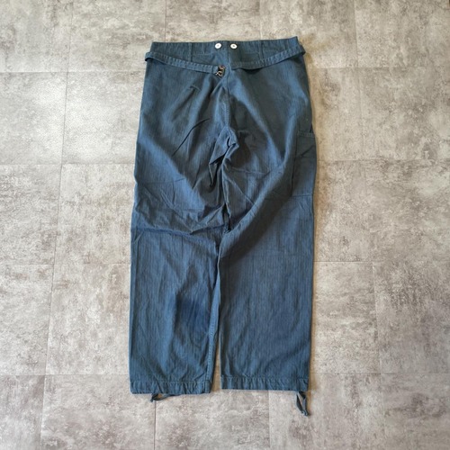 50-60s フランス軍 HBT フレンチワーク コットン パンツ W36 詳細写真9