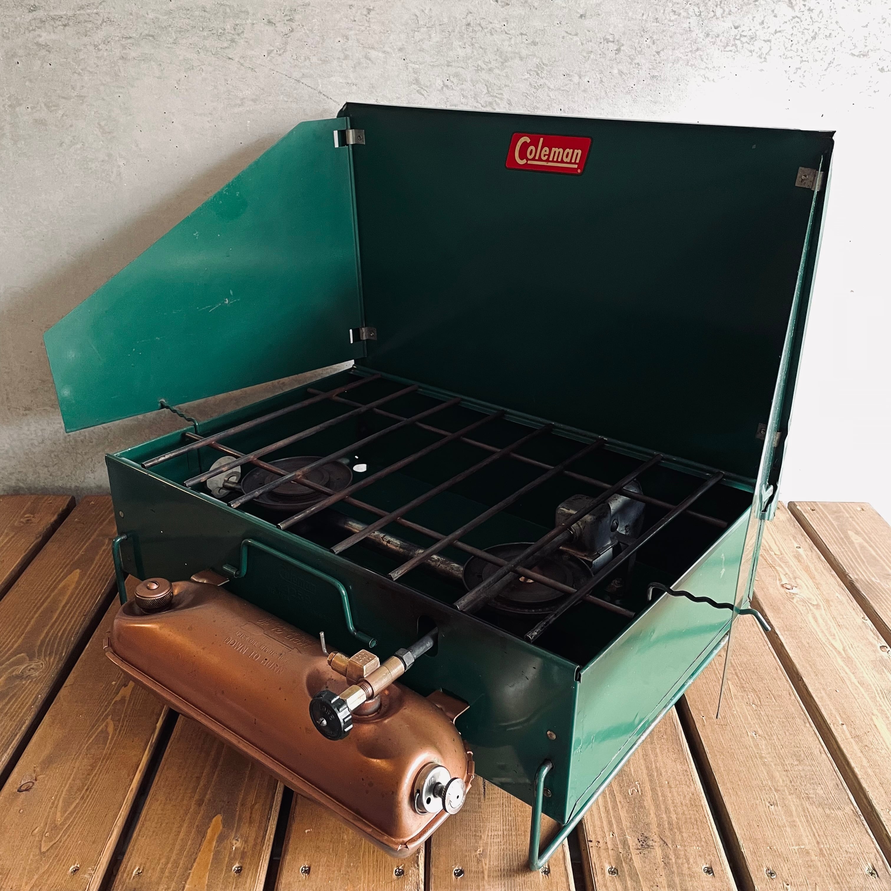 コールマン 425B 前期 ツーバーナー コッパ―タンク コンパクト