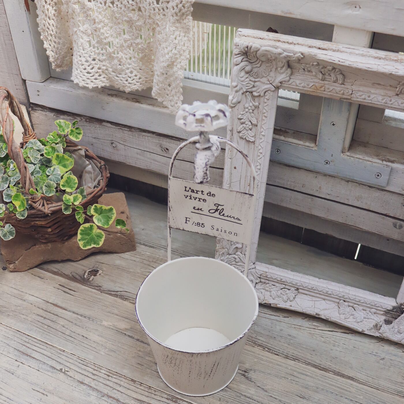 ガーデニング　アンティーク　雑貨　ブリキ　ヨーロッパ調 ガーデニング アンティーク 雑貨 ブリキ ヨーロッパ調 【公式通販】