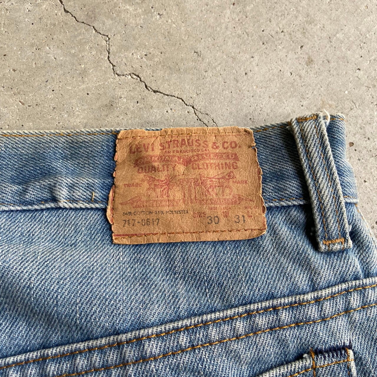 USA製 年代 Levi's リーバイス  フレアパンツ デニムパンツ