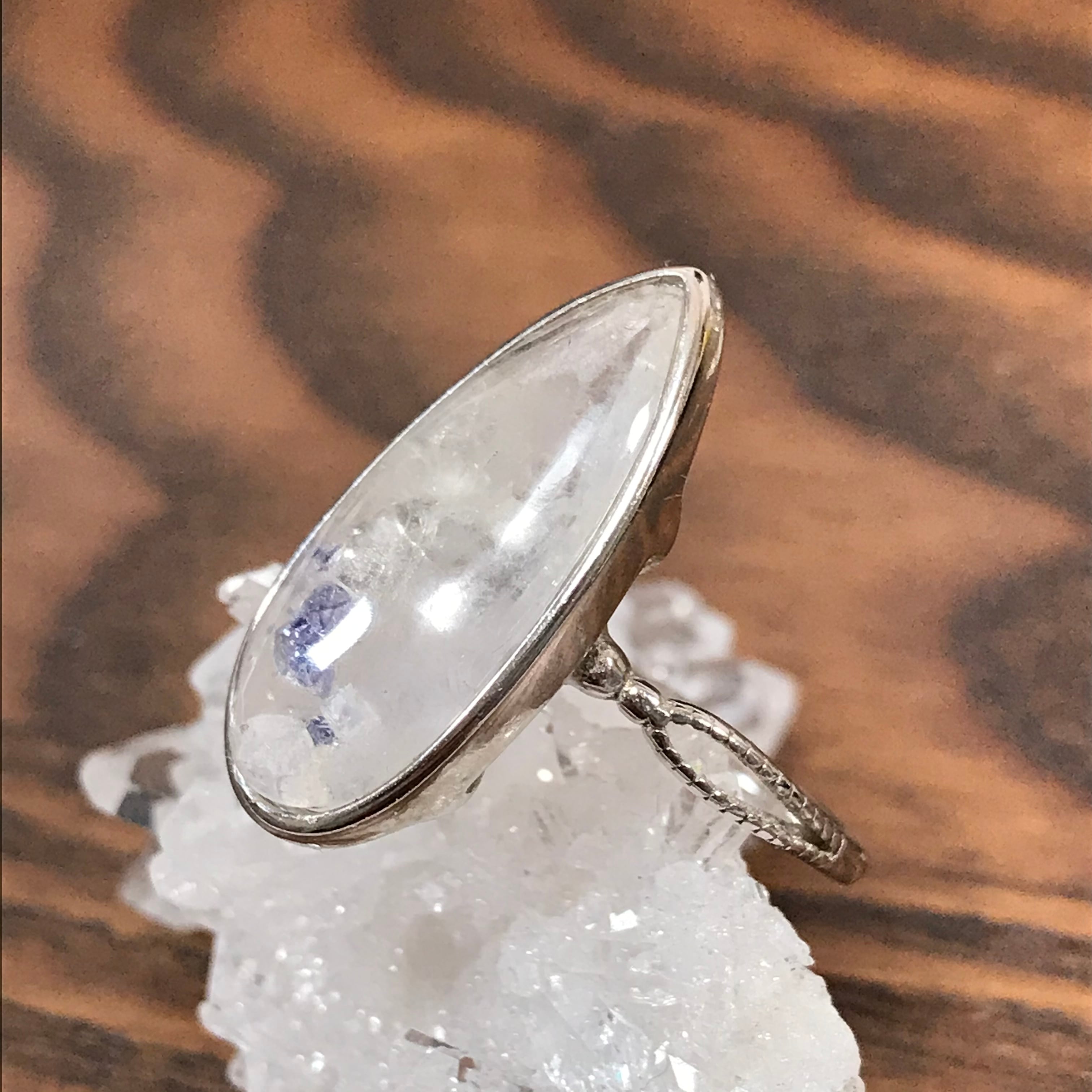 フローライトインクォーツ silver925 リング 天然石 アクセサリー 指輪 ...