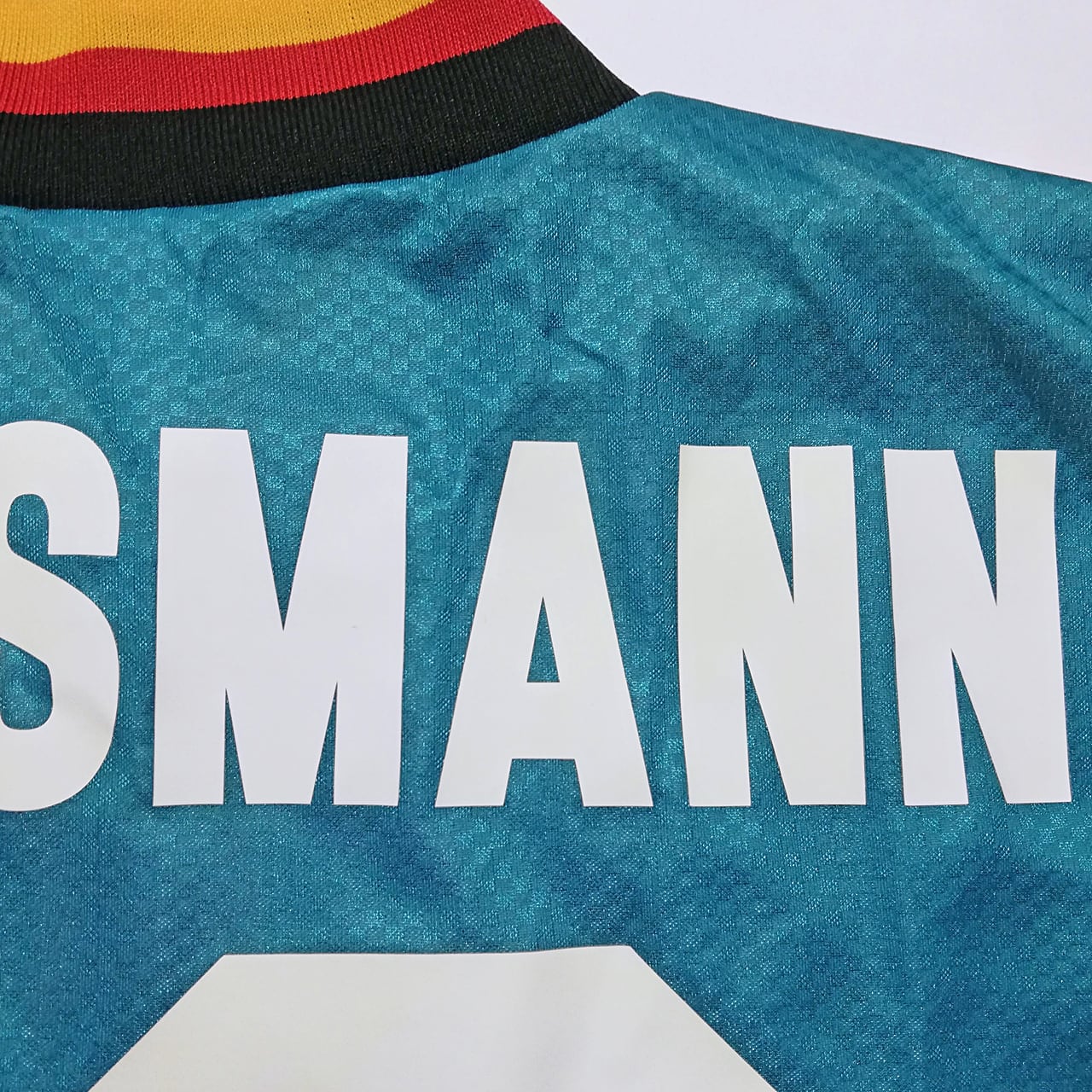 USED】ドイツ代表 1994 adidas アウェイ半袖 #18 KLINSMANN ユルゲン