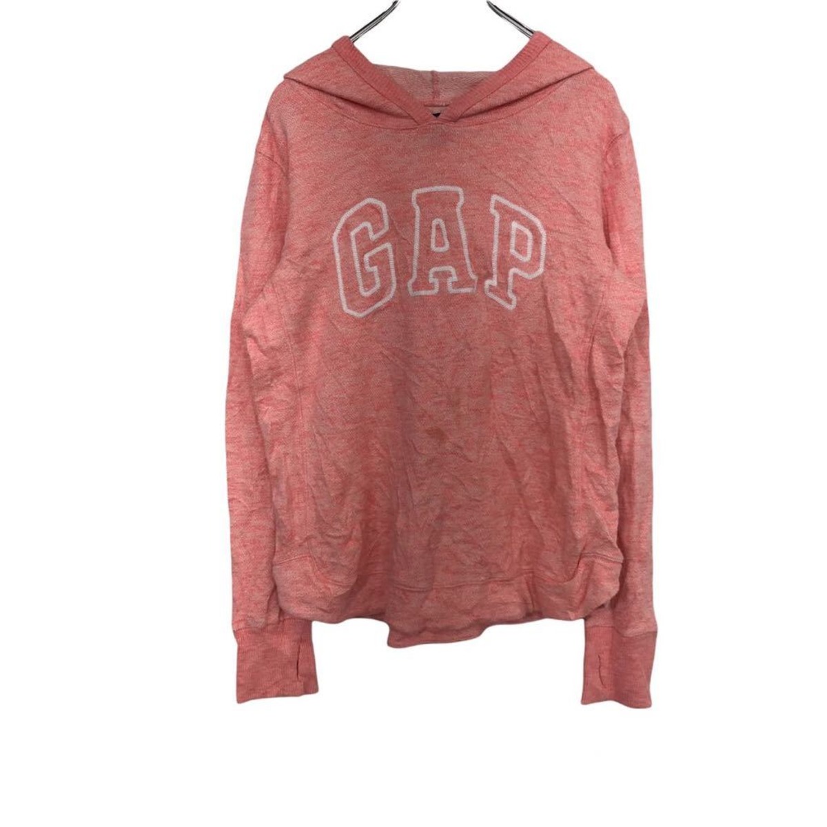 GAP スウェットパーカー レディース M ピンク ギャップ ロゴ 