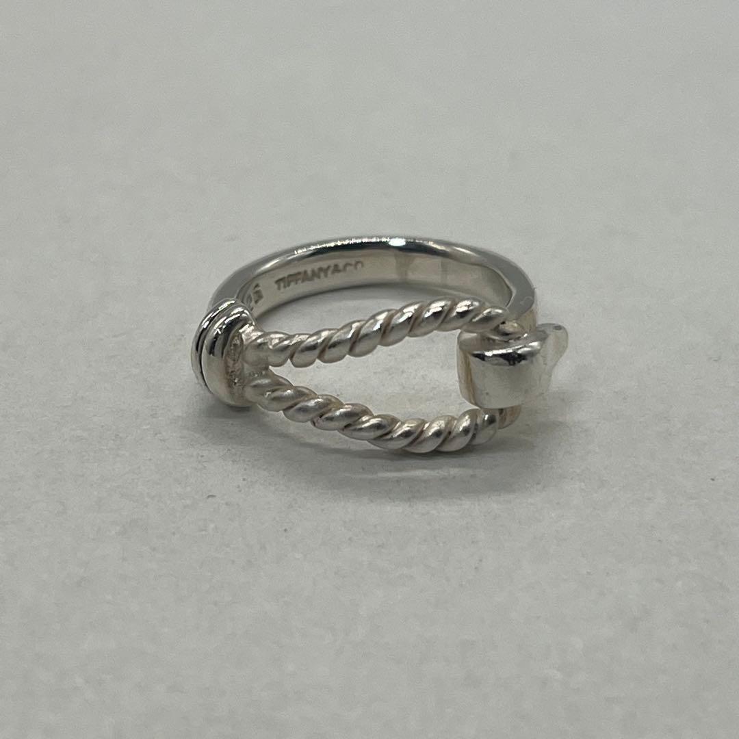ティファニー TIFFANY ツイストロープ フック リング 12号 SV925