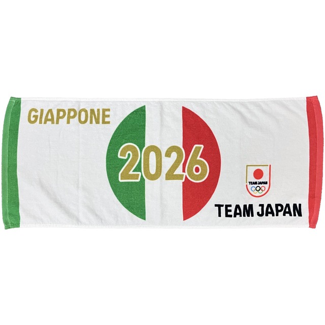 TEAM JAPAN フェイスタオル GIAPPONE